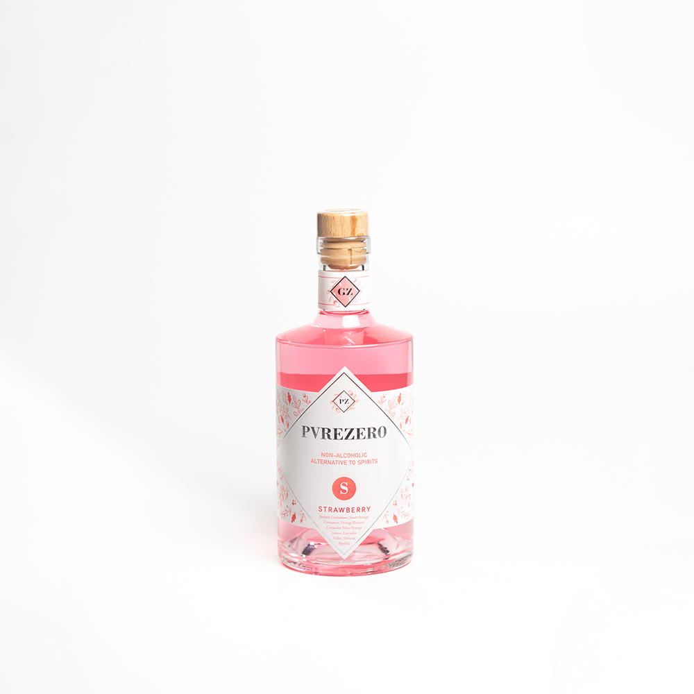 [00001367] Gin de Morango sem álcool PVREZERO