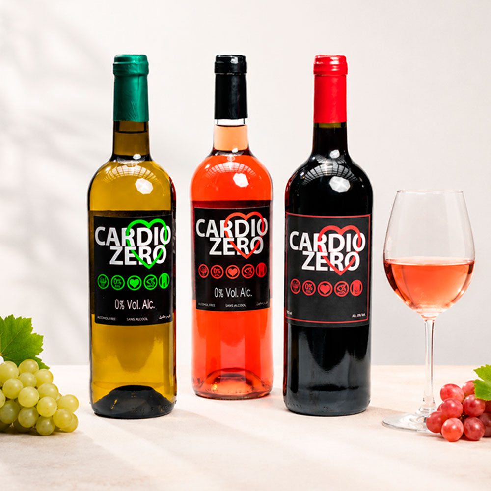 Pack Cardio Zero | Vinho sem álcool
