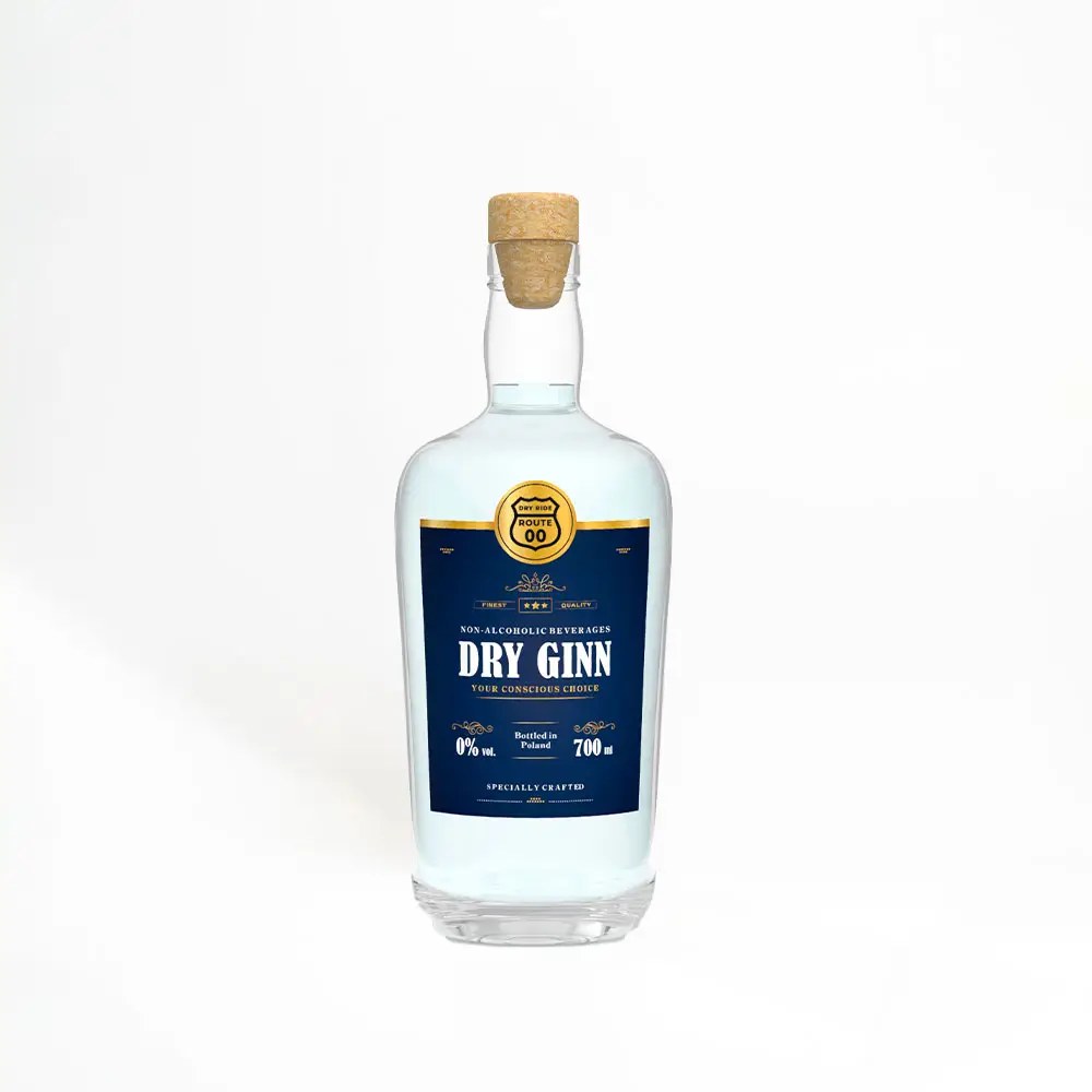 [SA018] Gin sem álcool | Ginn Route 0.0 Luxury 700 ml