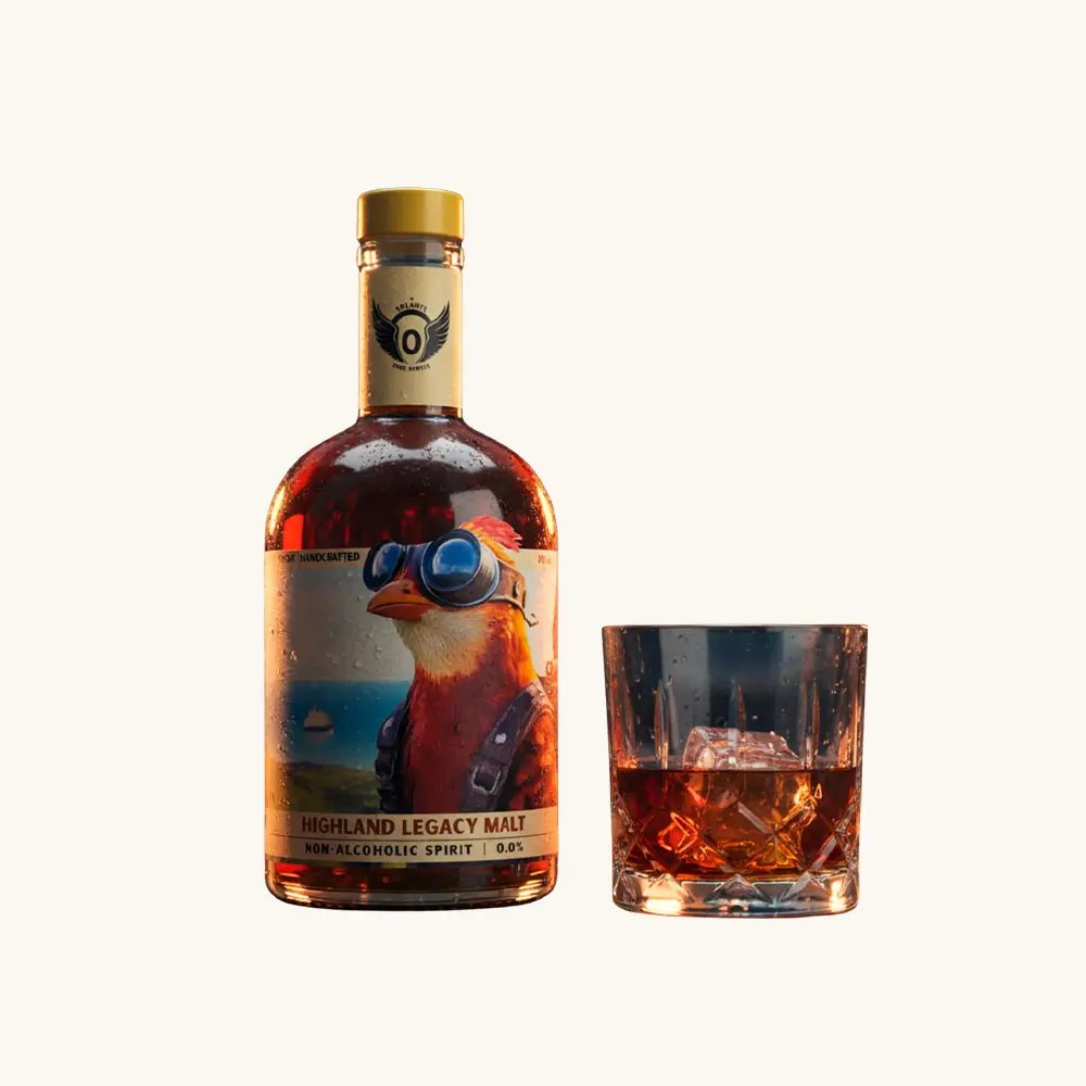 [38101] Volante Highland Legacy Malt 0.0% | Whisky sem álcool