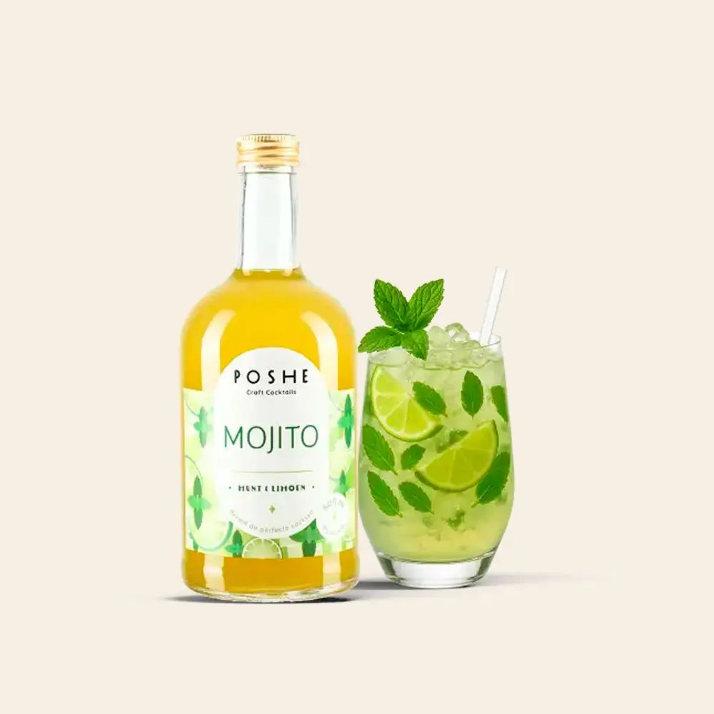 [38107] POSHE Mojito 500 ml | Base sem álcool para Mojito
