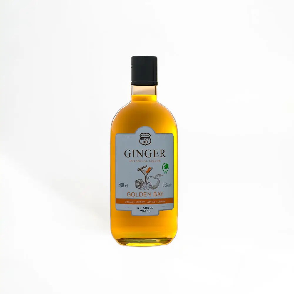 [SA022] Licor gengibre sem álcool |  Golden Bay Botanical Ginger