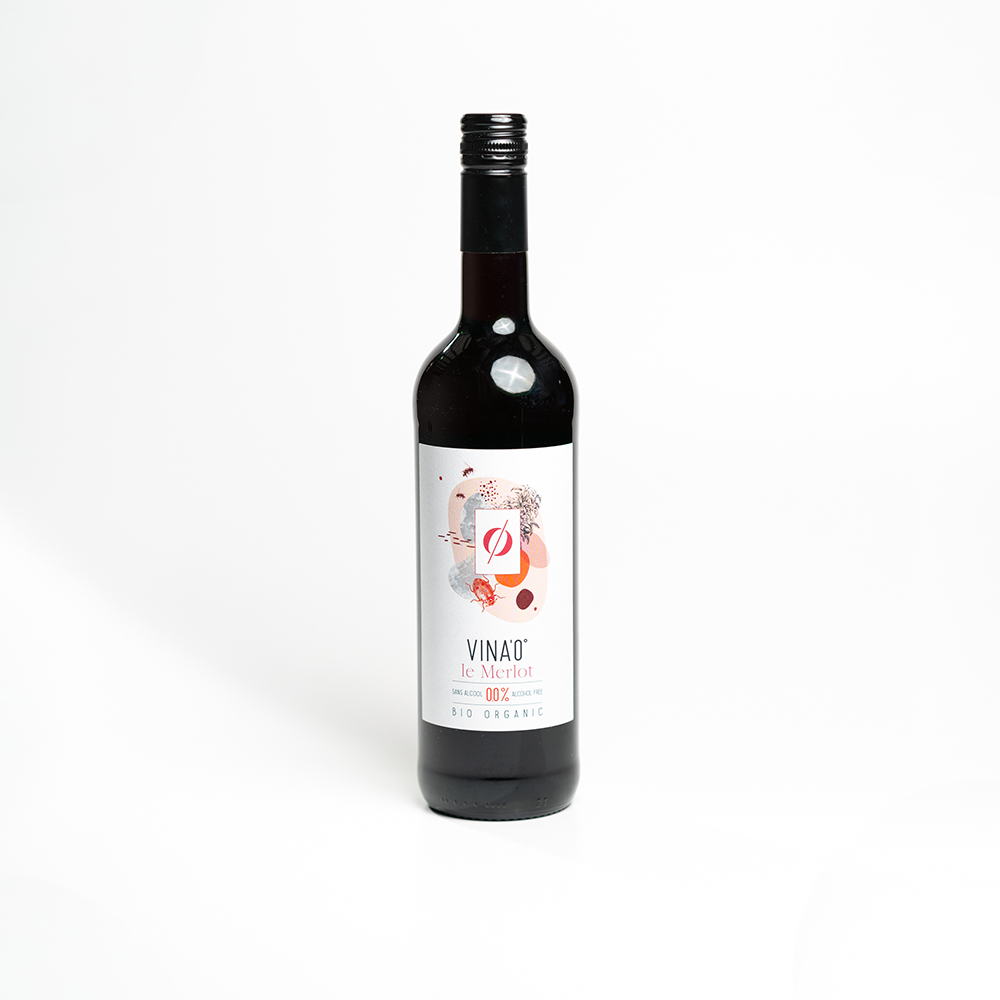[00001395] Vina'0° Merlot Tinto | Vinho sem álcool